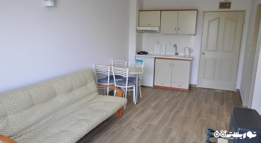 محوطه نشیمن آپارتمان چهار نفره	